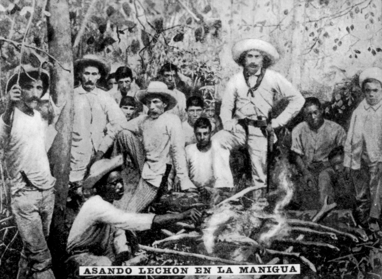 Malacsütés a dzsungelben, Kuba, 1910 alkotó: Unbekannt