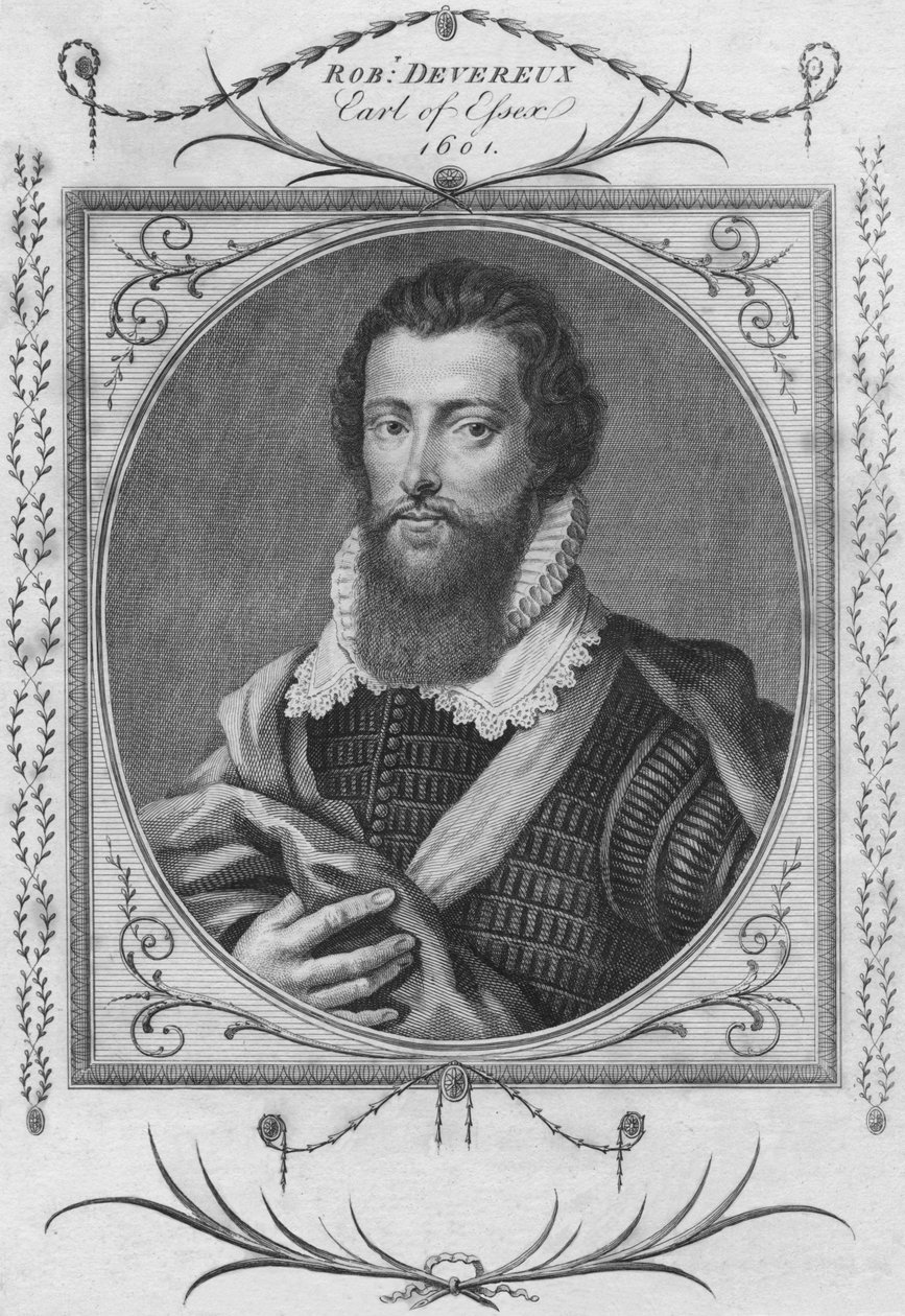 Rob Devereux, Essex grófja, 1601, 1784. alkotó: Unbekannt