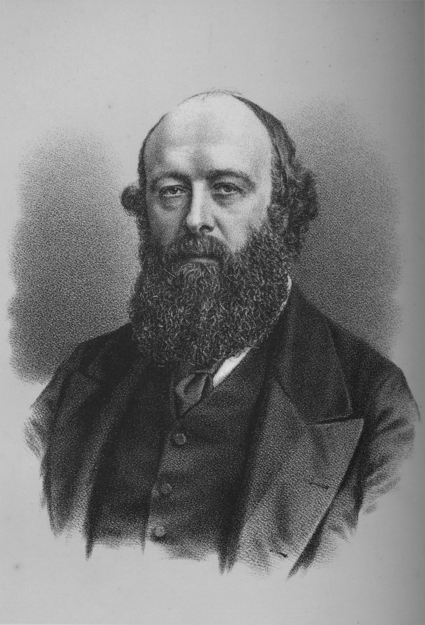 Robert Arthur Talbot Gascoyne-Cecil, Salisbury 3. márkija, brit politikus, 1880-as évek 1883 alkotó: Unbekannt