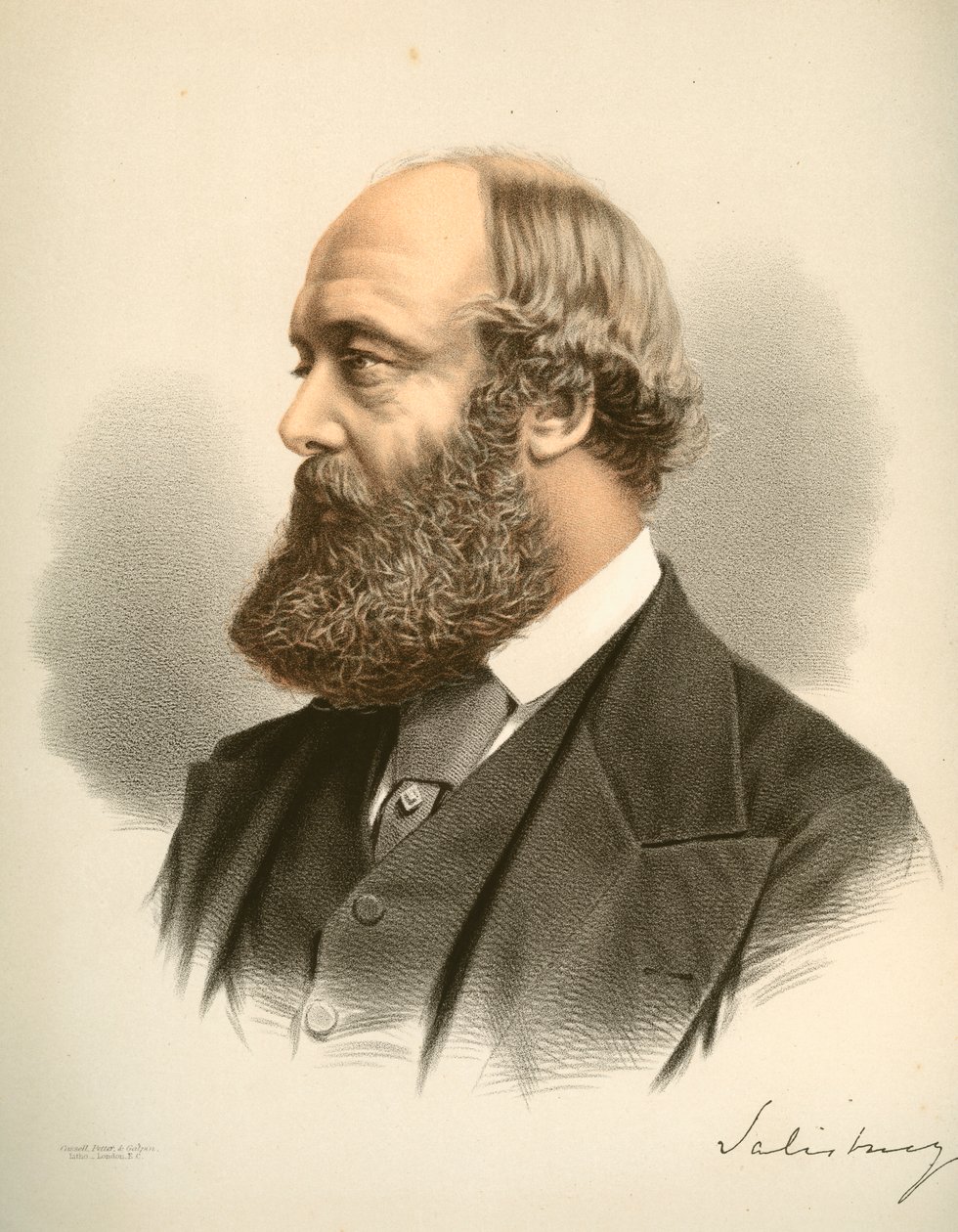 Robert Arthur Talbot Gascoyne-Cecil, Salisbury 3. márkija, brit államférfi alkotó: Unbekannt