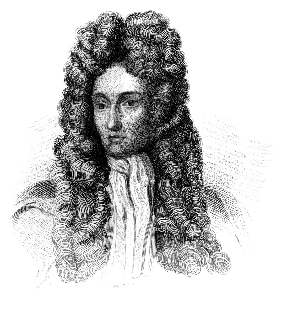 Robert Boyle, 17. századi ír természetfilozófus, 1850 körül alkotó: Unbekannt