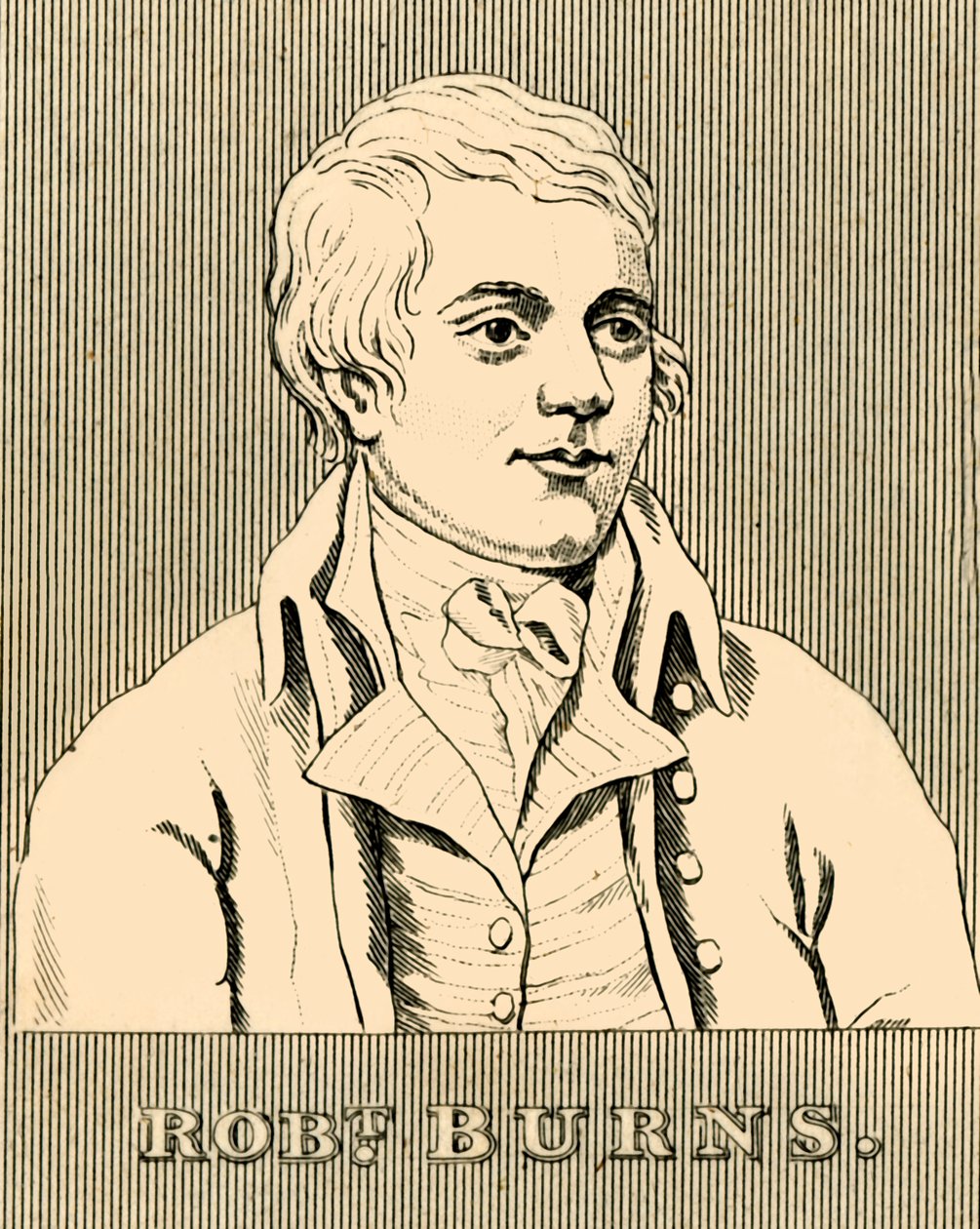 Robert Burns, 1759-1796, 1830. alkotó: Unbekannt
