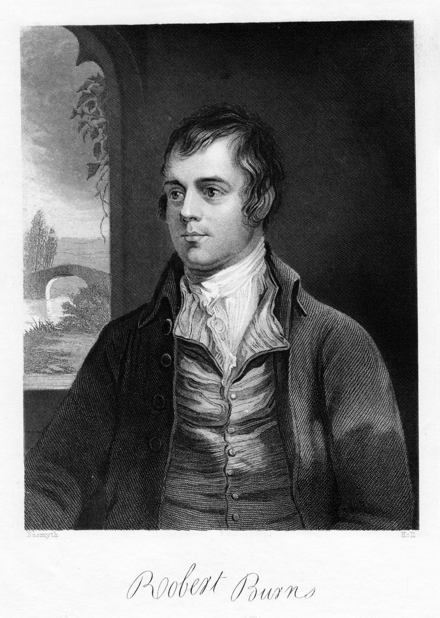 Robert Burns skót költő, 18. század vége alkotó: Unbekannt