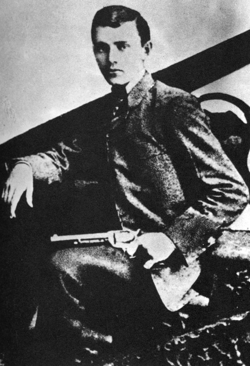 Robert Ford, a törvényen kívüli Jesse James gyilkosa, 1880-as évek 1954 alkotó: Unbekannt