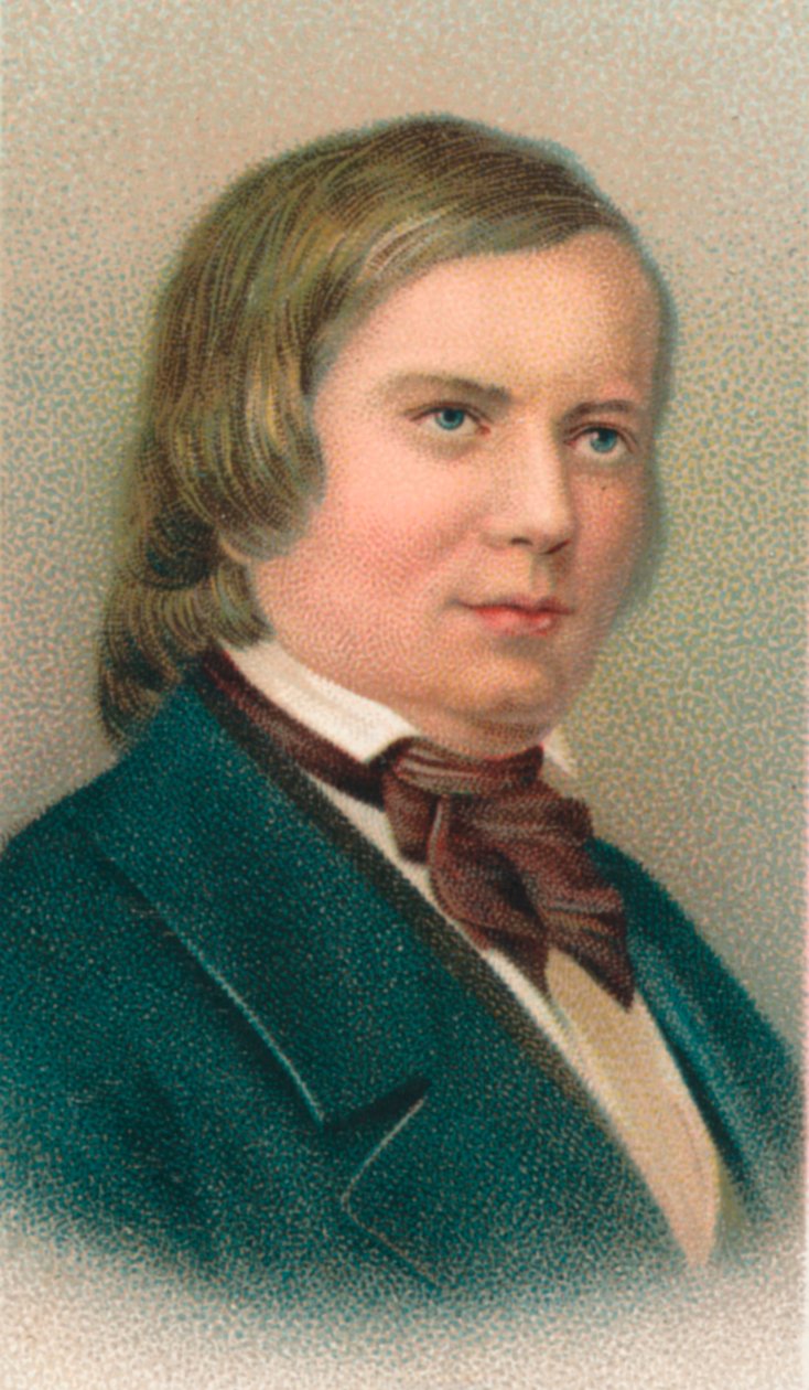 Robert Schumann 1810-1856, német zeneszerző, 1911 alkotó: Unbekannt