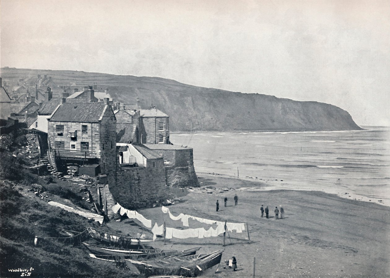 Robin Hoods Bay – A falu és öböl, 1895 alkotó: Unbekannt