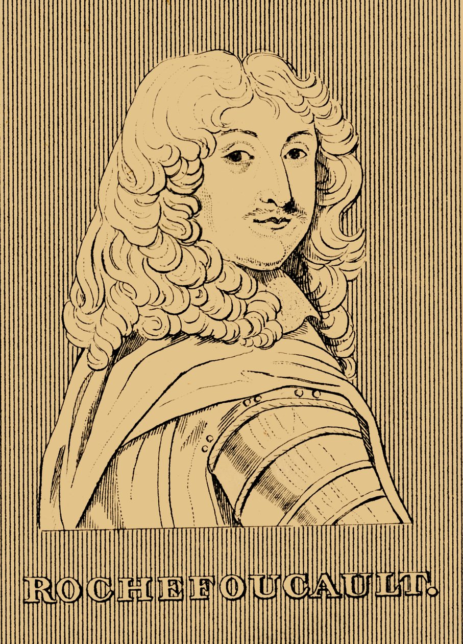 Rochefoucault, 1613-1680, 1830. alkotó: Unbekannt