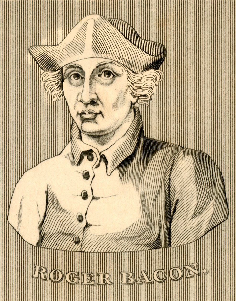 Roger Bacon, 1219-1292, 1830. alkotó: Unbekannt