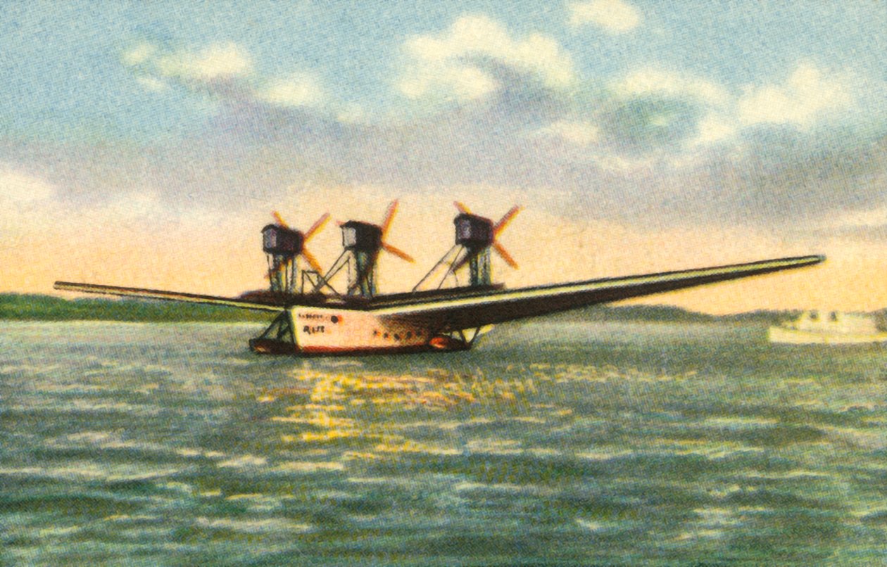 Rohrbach Romar repülőcsónak, 1920-as évek, 1932. alkotó: Unbekannt
