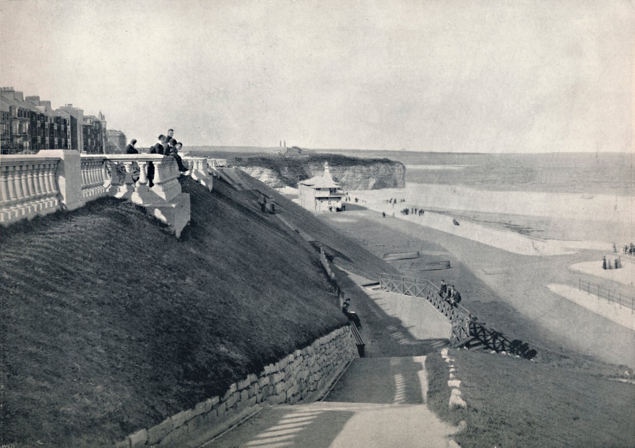 Roker - The Beach, a teraszról, 1895 alkotó: Unbekannt