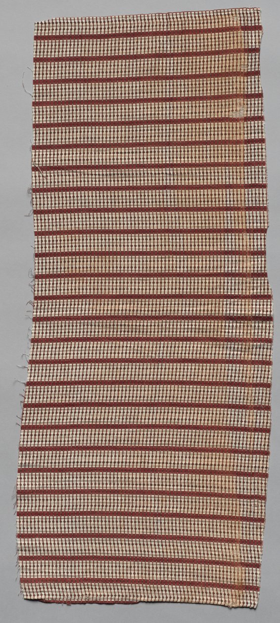 Hengernyomott pamuttextil, 19. század. alkotó: Unbekannt