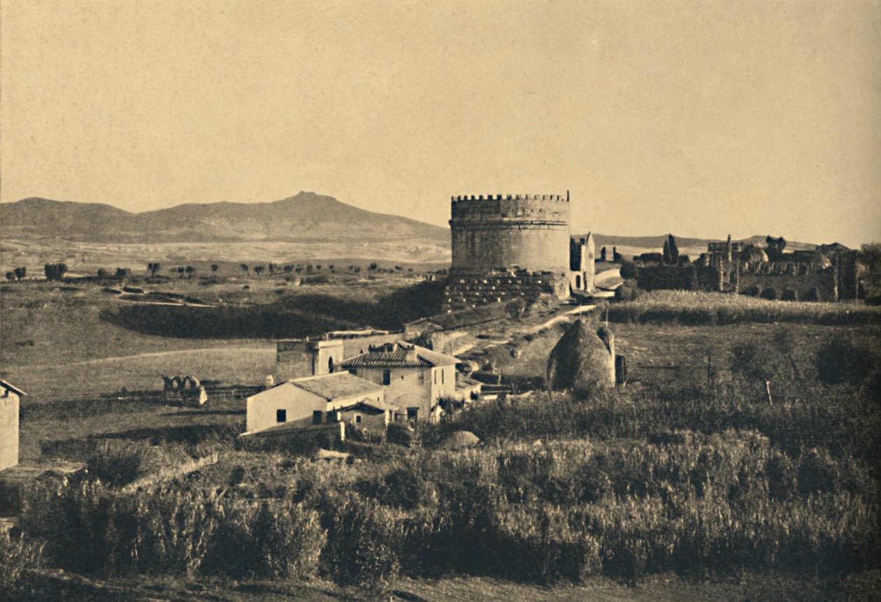 Roma – Appian Way, 1910 alkotó: Unbekannt