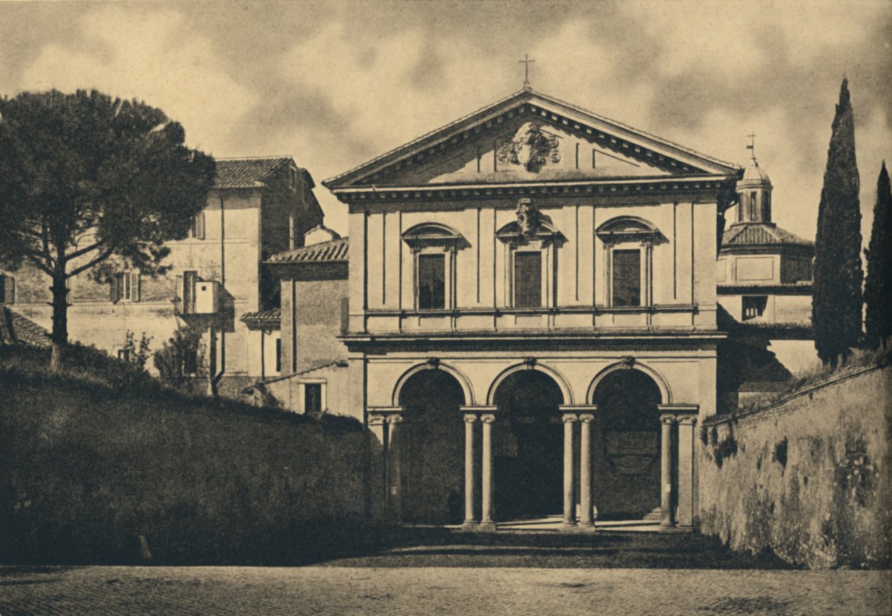 Roma – S. Sebastian-bazilika az Appian úton, 1910 alkotó: Unbekannt