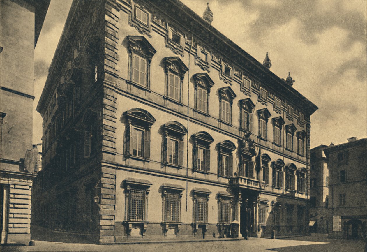 Róma – Szenátusi palota, 1910 alkotó: Unbekannt
