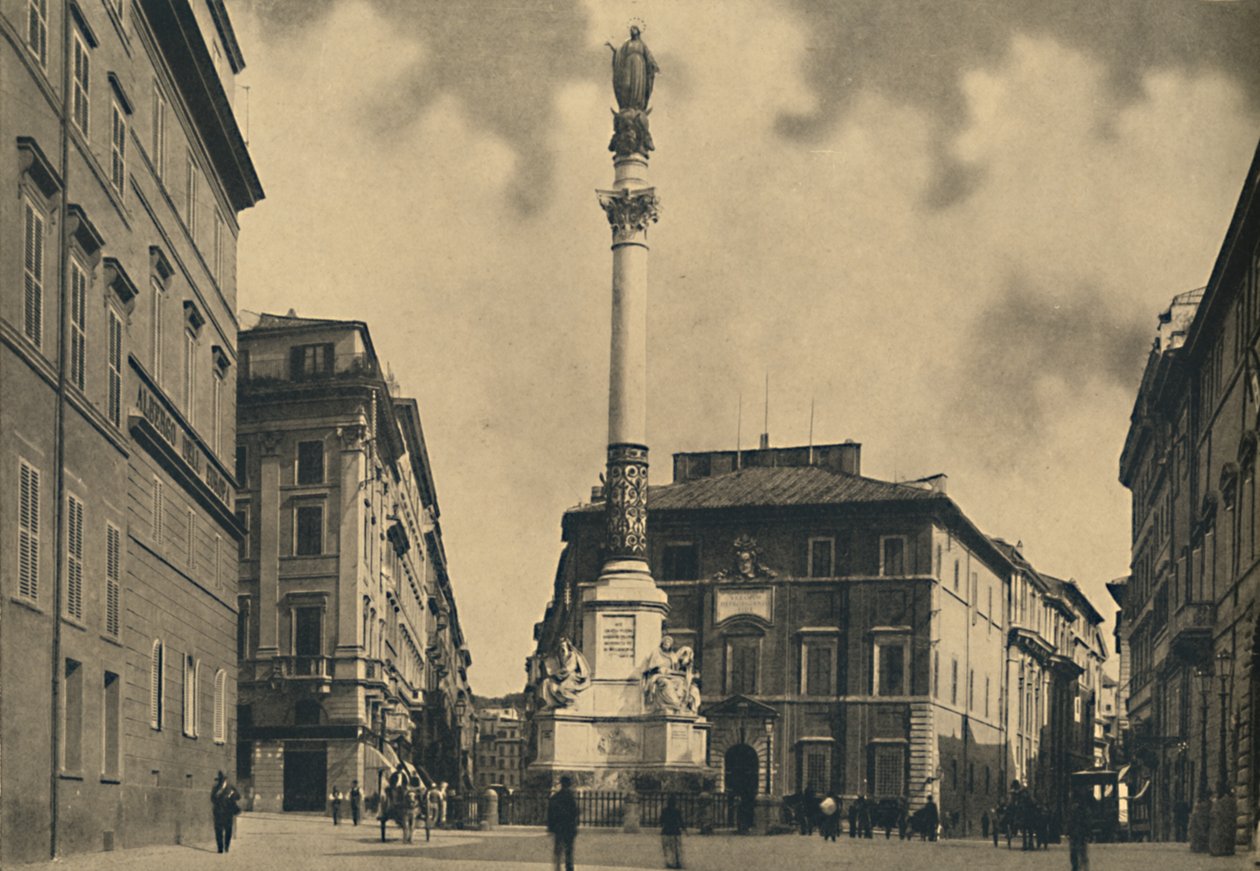 Róma – Spanyol lépcső, 1910 alkotó: Unbekannt