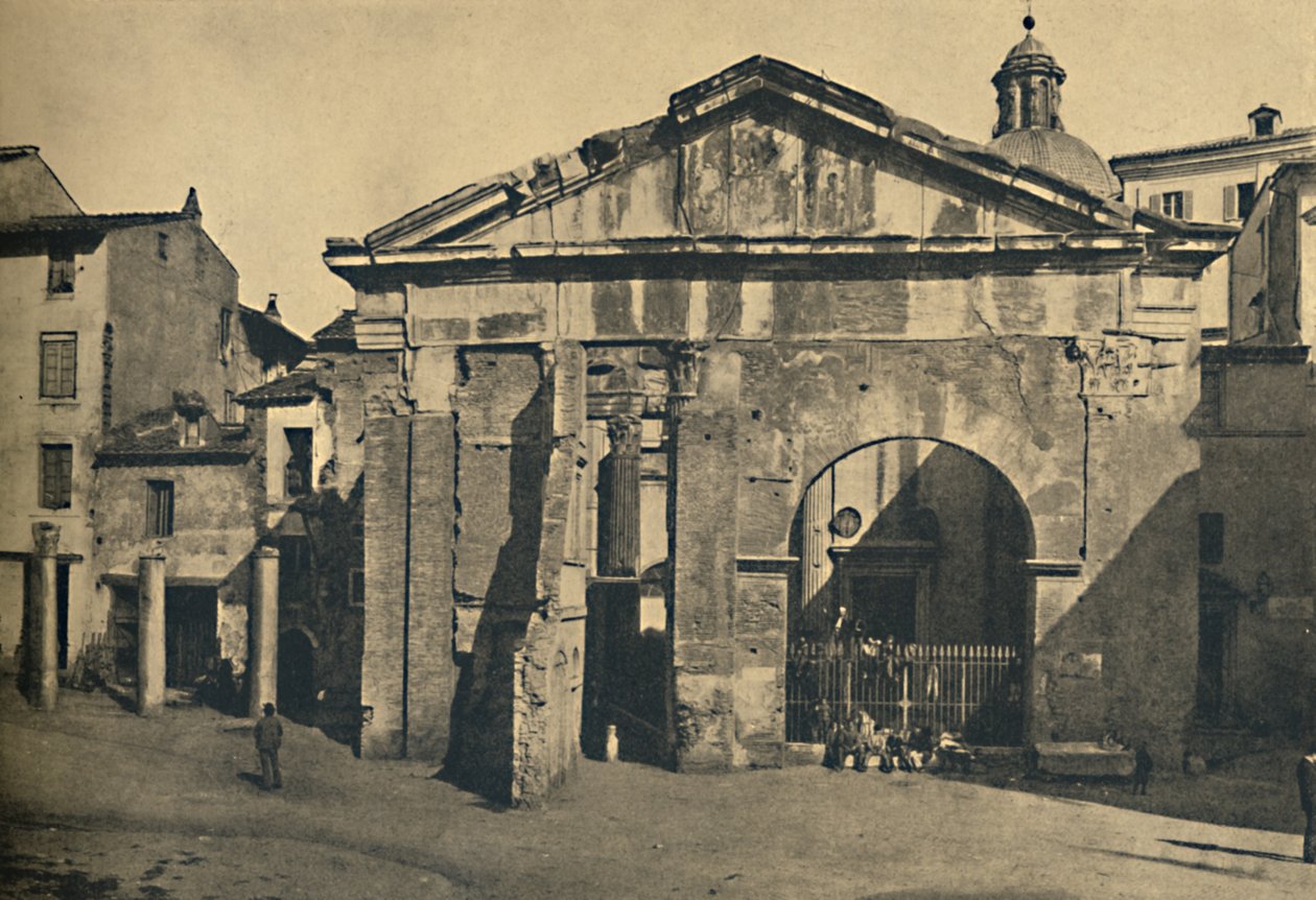 Róma – Octavia portikusa, 1910 alkotó: Unbekannt