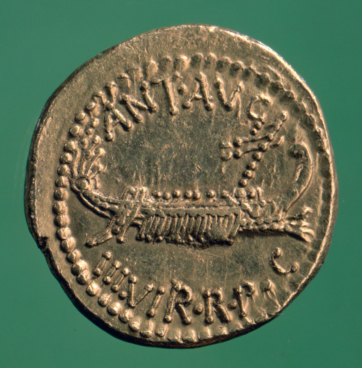 Római érme, Marc Antony légiós Denarius, ie 32-1 alkotó: Unbekannt