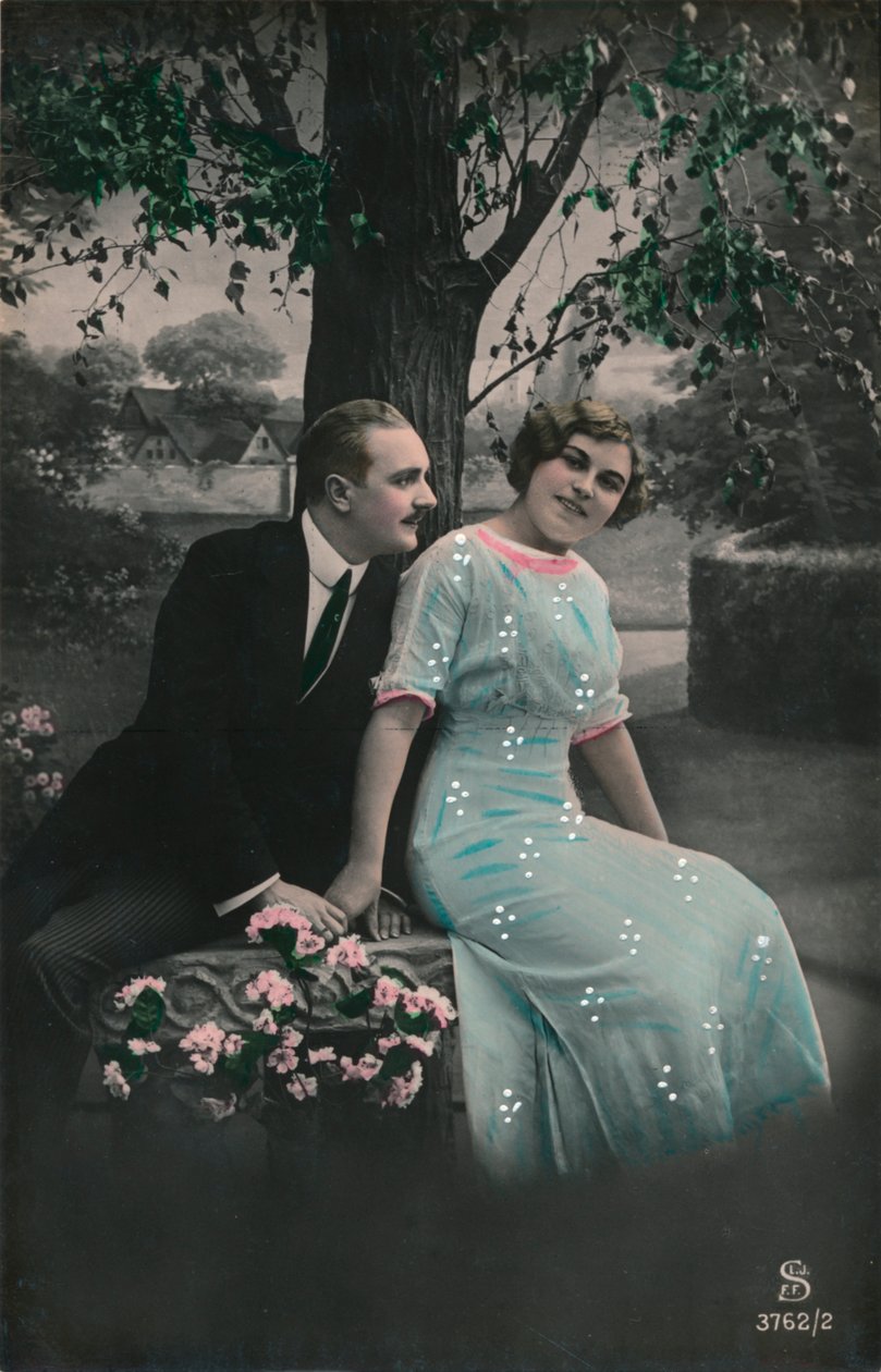 Romantikus képeslap, 1910 alkotó: Unbekannt