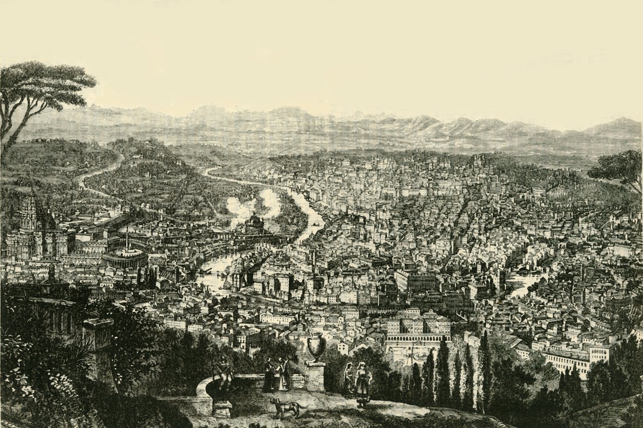 Róma, 1890. alkotó: Unbekannt