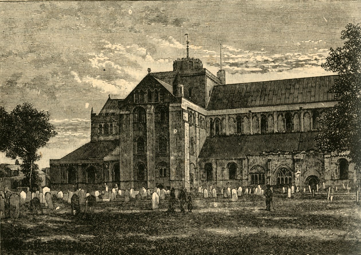 Romsey apátság, 1898. alkotó: Unbekannt