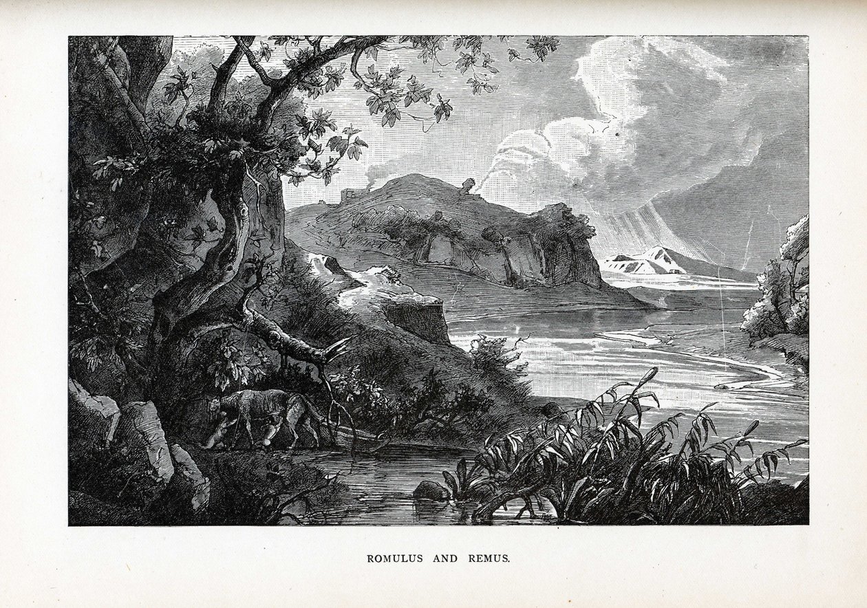 Romulus és Remus, 1882 alkotó: Unbekannt