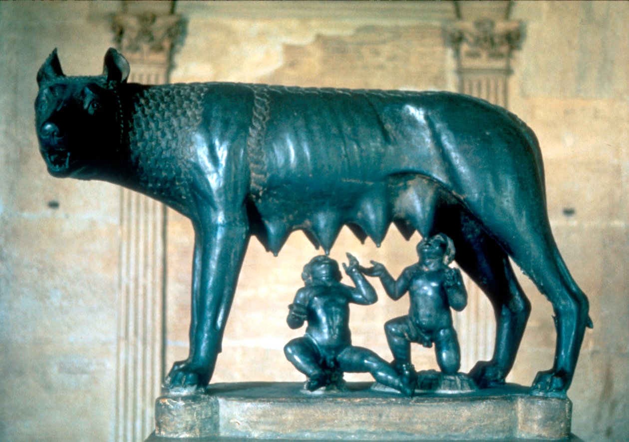 Romulus és Remus, ie 500 körül alkotó: Unbekannt