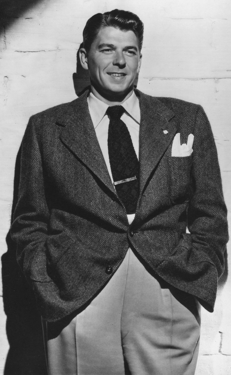 Ronald Reagan 1911-2004, az Amerikai Egyesült Államok 40. elnöke, 1940-es évek alkotó: Unbekannt