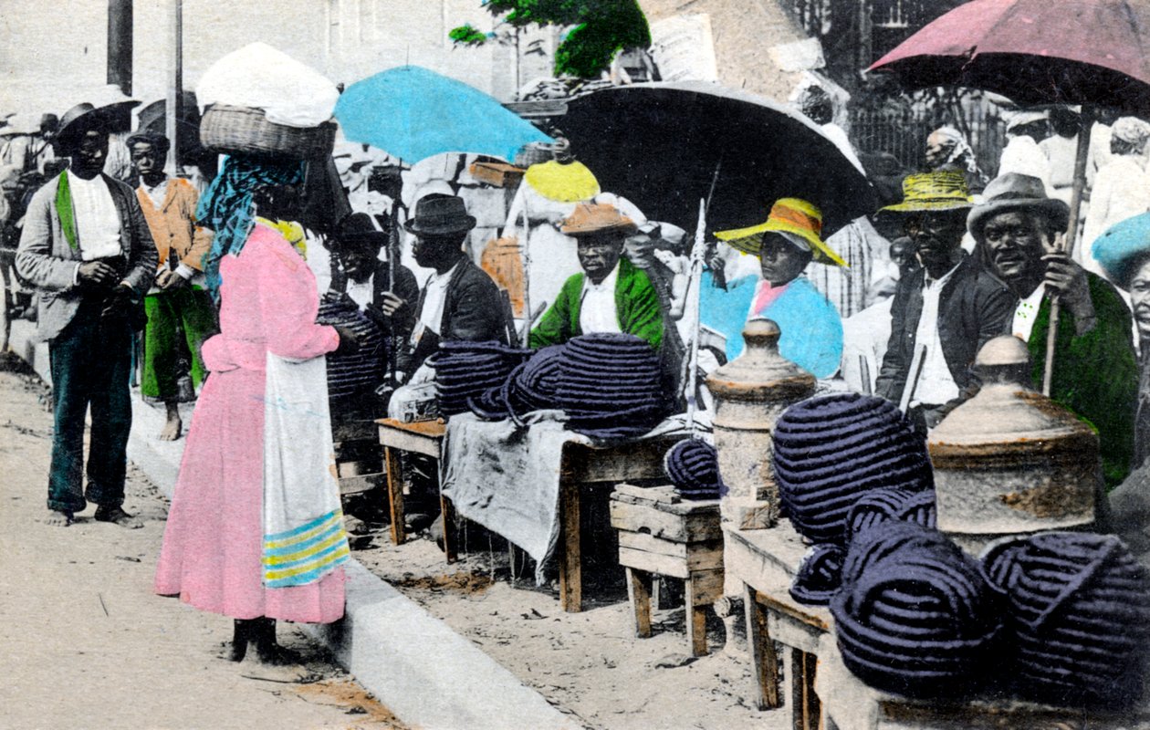 Kötéldohányárusok, Jamaica, 1900-as évek alkotó: Unbekannt