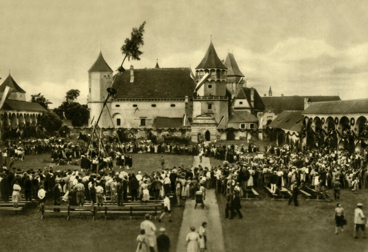 Rosenburg kastély, Alsó-Ausztria, 1935. alkotó: Unbekannt
