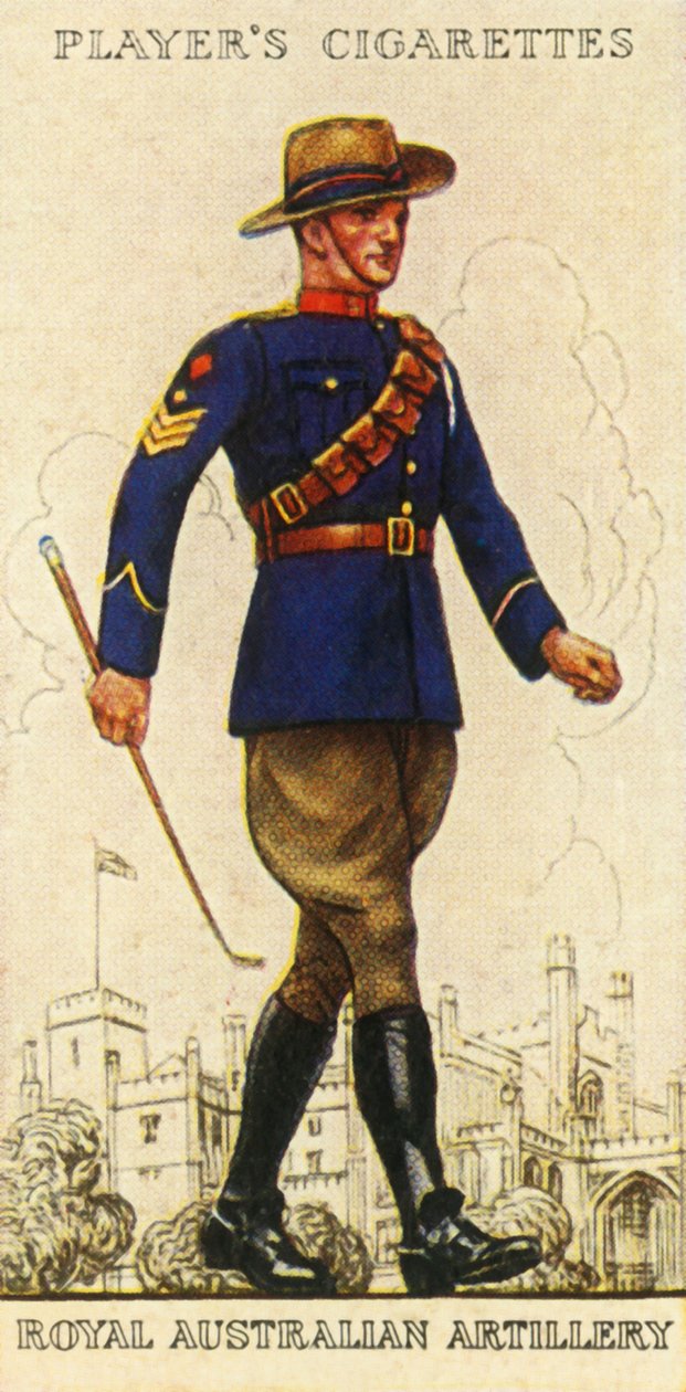 Ausztrál Királyi Tüzérség, 1936. alkotó: Unbekannt