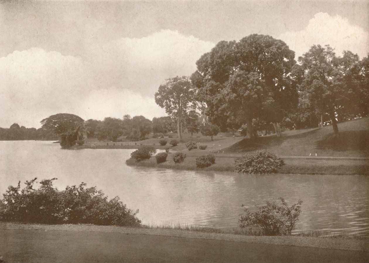 Royal Lakes, Rangoon, 1900. alkotó: Unbekannt
