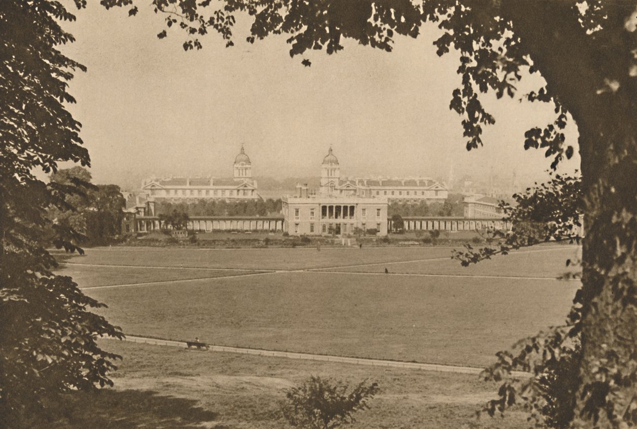 Royal Naval College Greenwichben, Egykor fogyatékos tengerészek kórháza, 1935. alkotó: Unbekannt