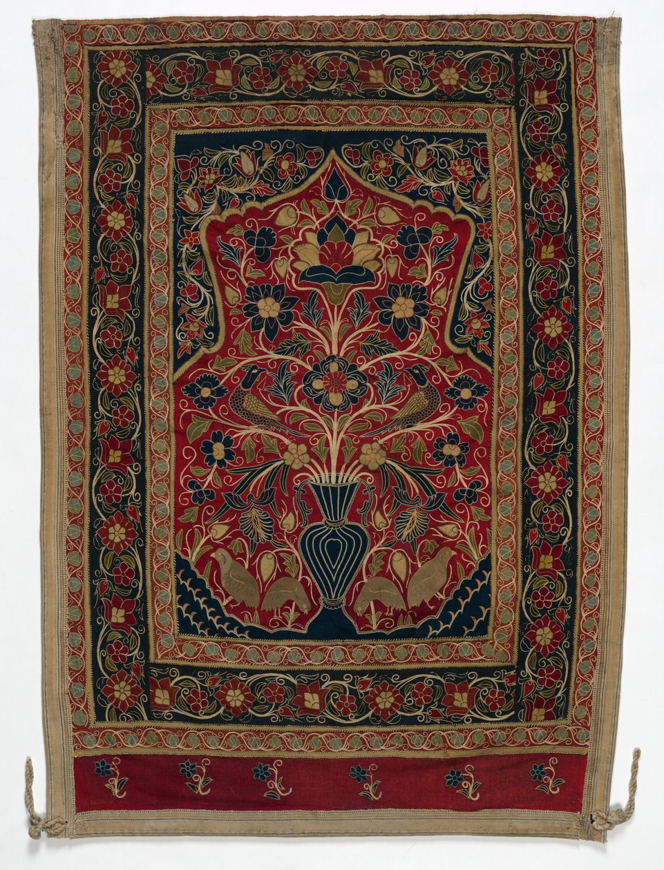 Királyi kerek sátor Muhammad Shah falpanellel egy B panellel, 1834-1848. alkotó: Unbekannt