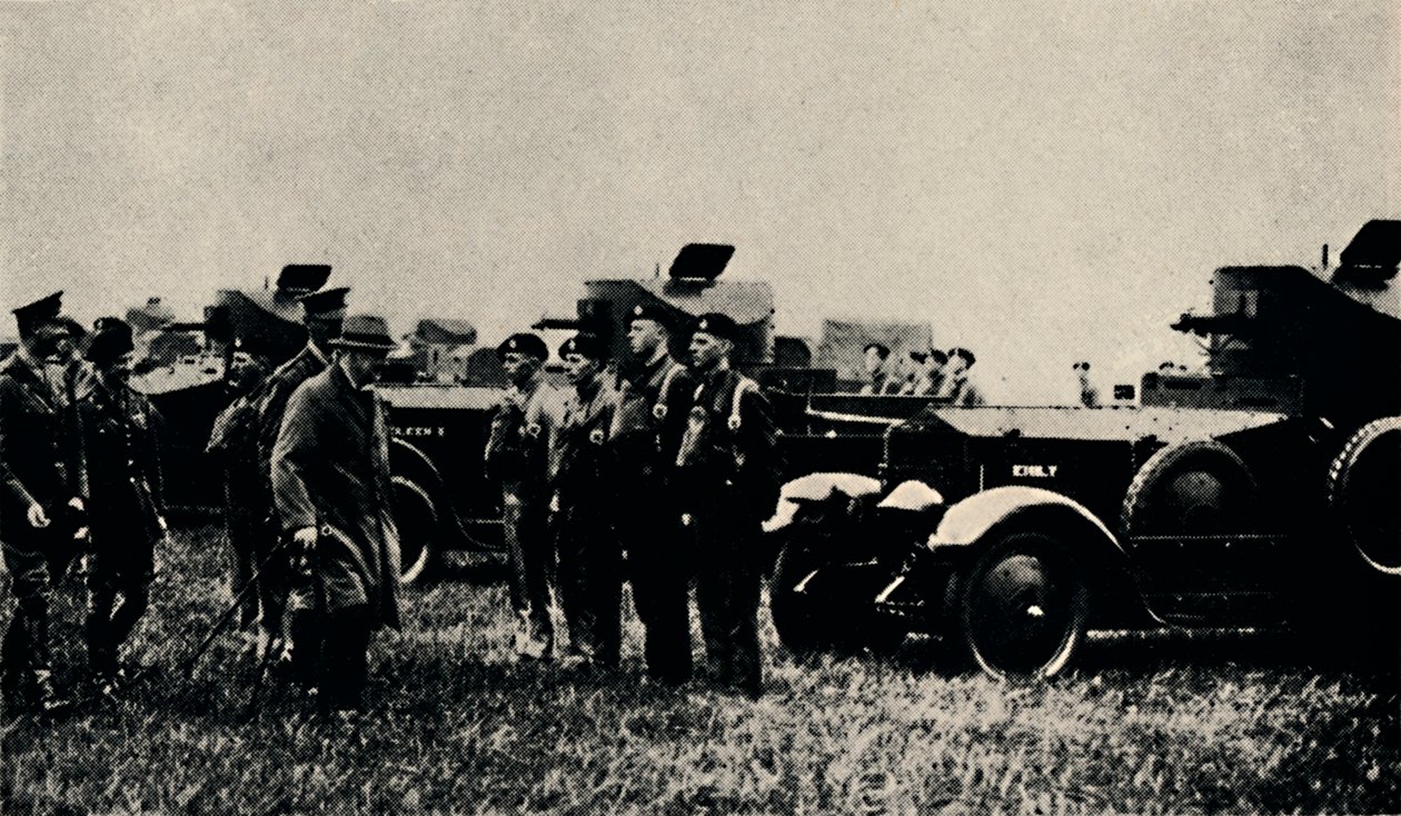 Királyi harckocsiezred Németországban, 1918, 1945. alkotó: Unbekannt
