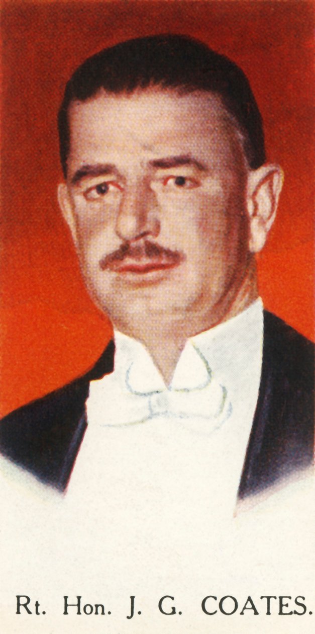 Rt. Hon. J. G. Coates, 1927. alkotó: Unbekannt