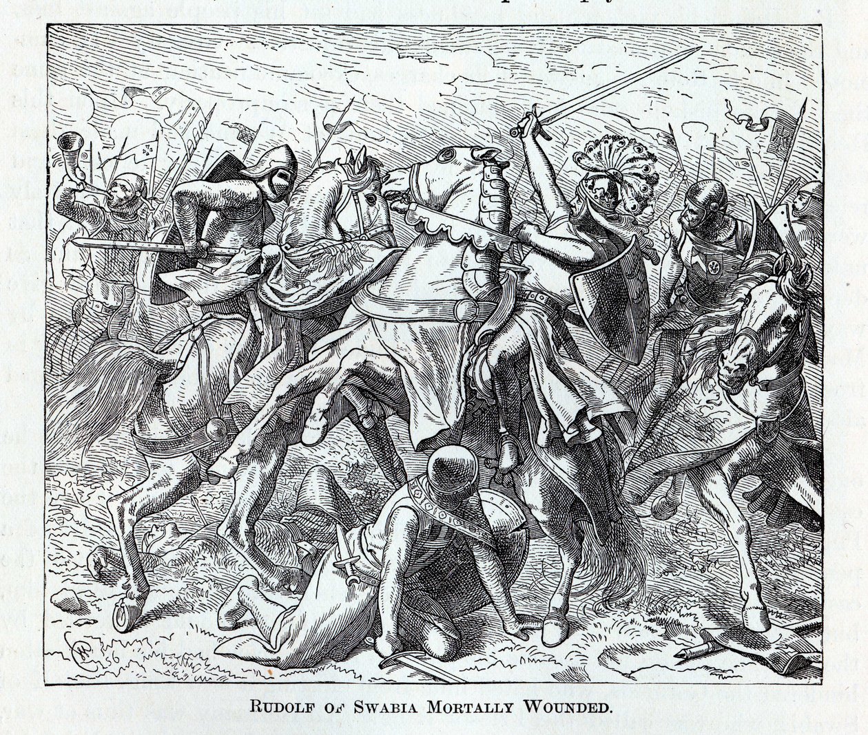 Sváb Rudolf halálosan megsebesült, 1882 alkotó: Unbekannt
