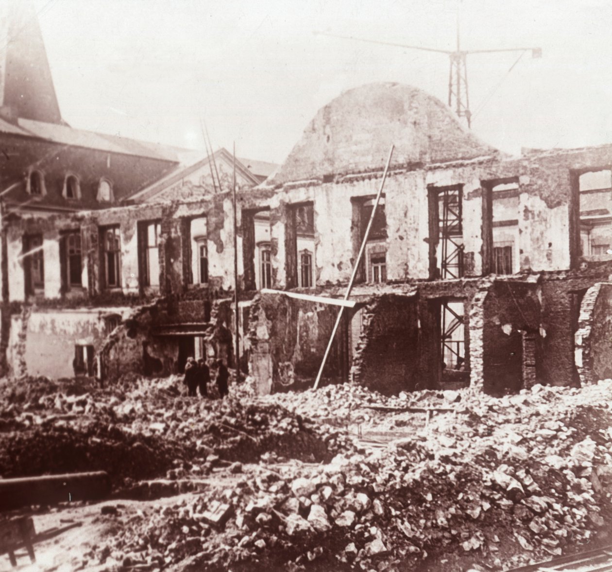 Romok, Louvain, Belgium, 1914-c1918 alkotó: Unbekannt