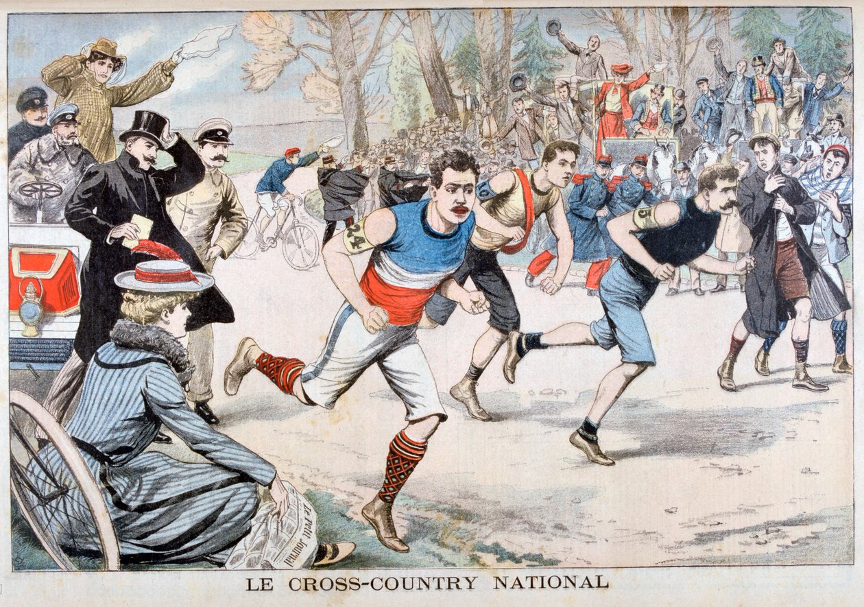 Futás, The National Cross Country, Párizs, 1903 alkotó: Unbekannt