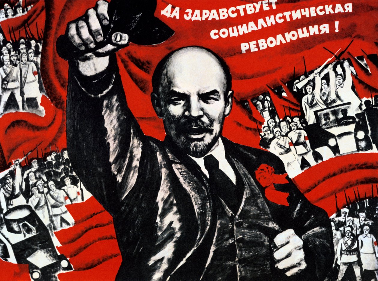 Orosz Kommunista Párt plakát, XX. század alkotó: Unbekannt
