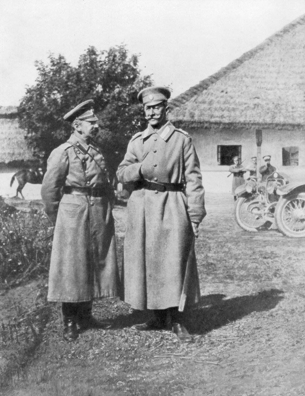 Gurko és Bruszilov orosz tábornokok, 1917 alkotó: Unbekannt