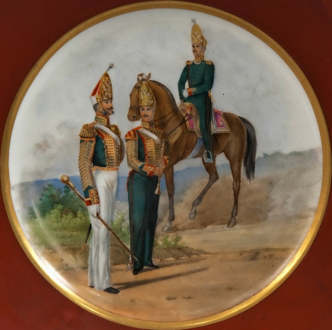 Orosz gránátosok tábla, 1850-es évek alkotó: Unbekannt