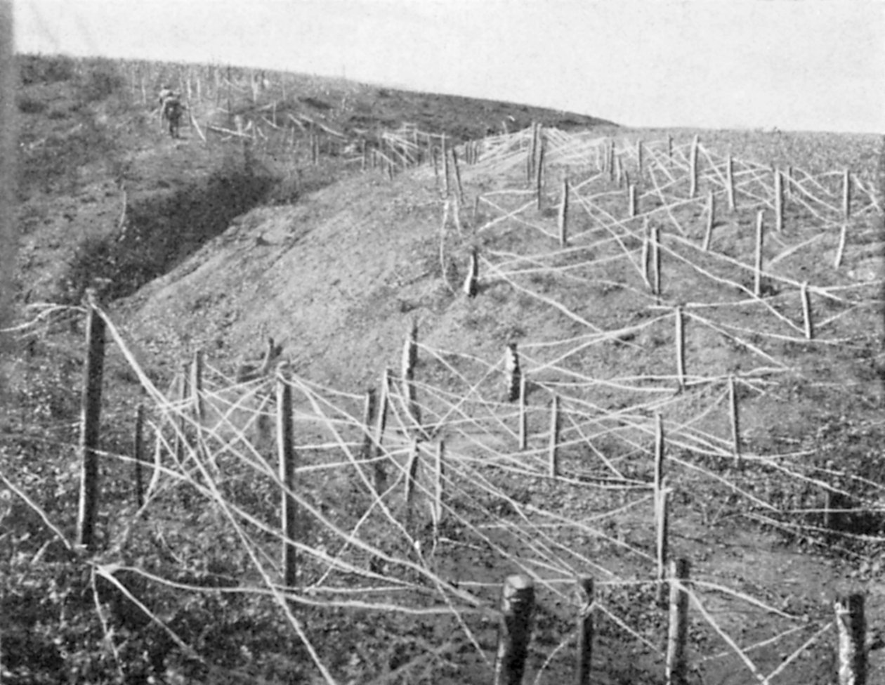 Orosz szögesdrót összefonódások, orosz-japán háború, 1904-5 alkotó: Unbekannt