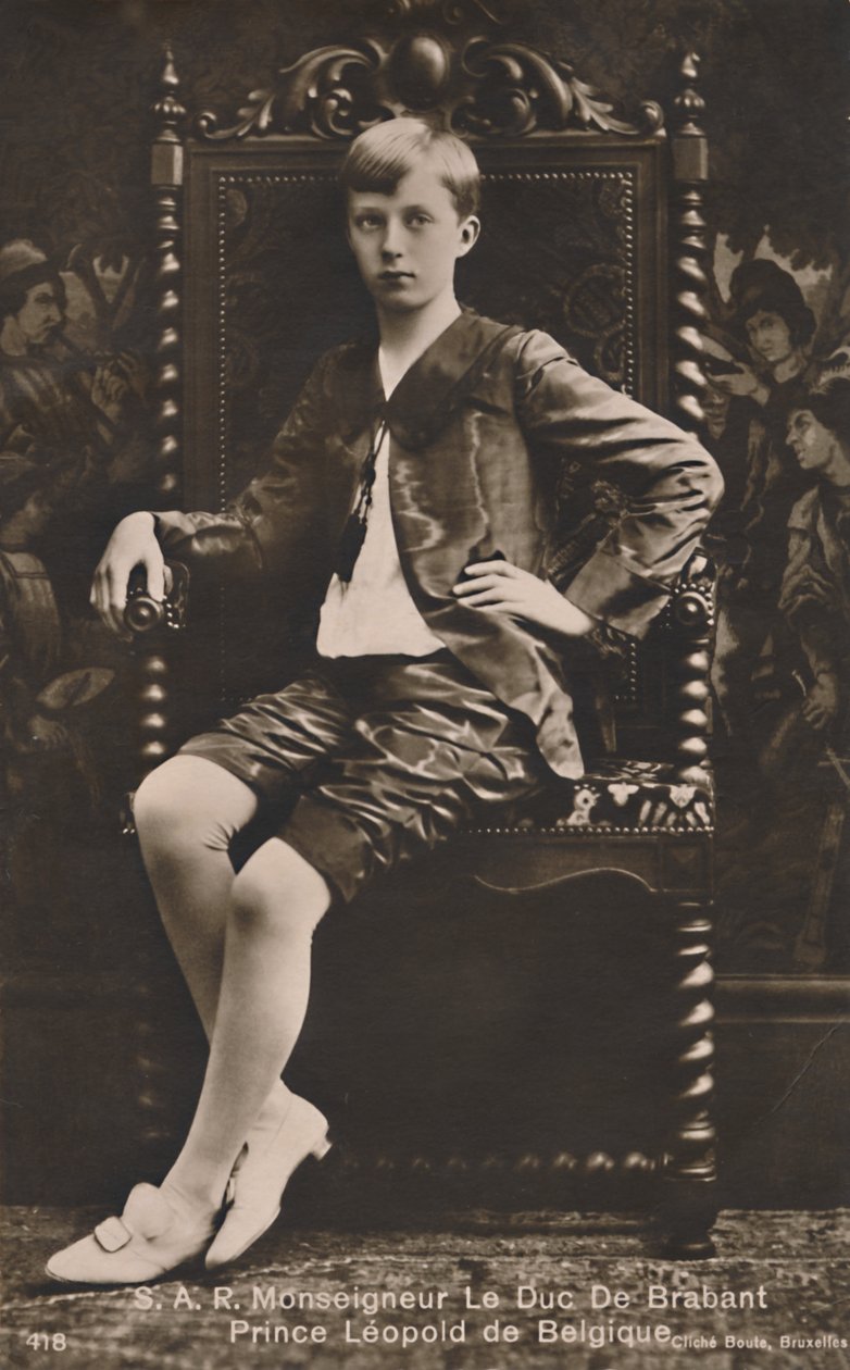 H.R.H. Monsignor Le Duc De Brabant Lipót belga herceg, c1910. alkotó: Unbekannt