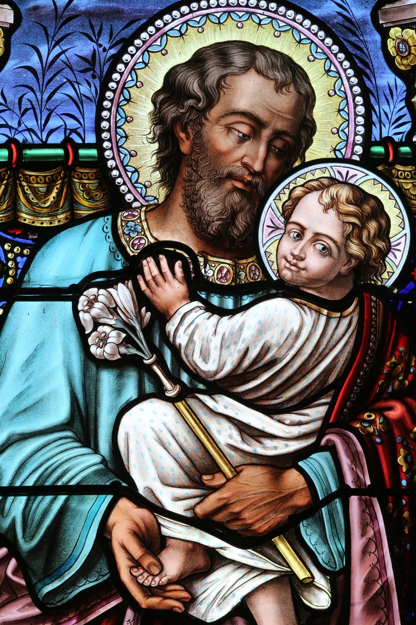 Saint-Joseph és Jézus, Bons-en-Chablais, Franciaország alkotó: Unbekannt