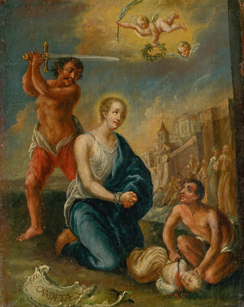 Szent Candida alkotó: Unbekannt