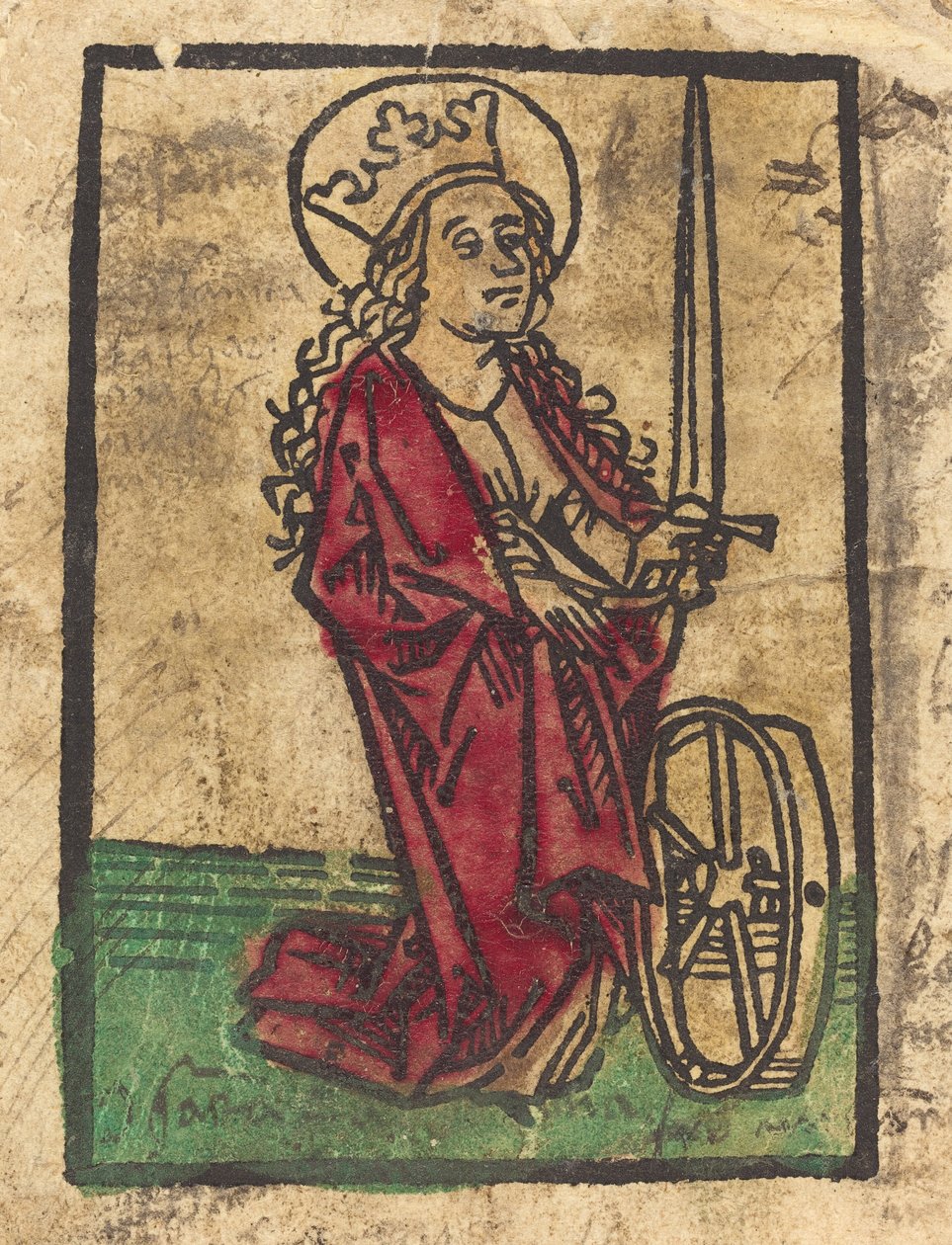 Alexandriai Szent Katalin, 14751485. alkotó: Unbekannt