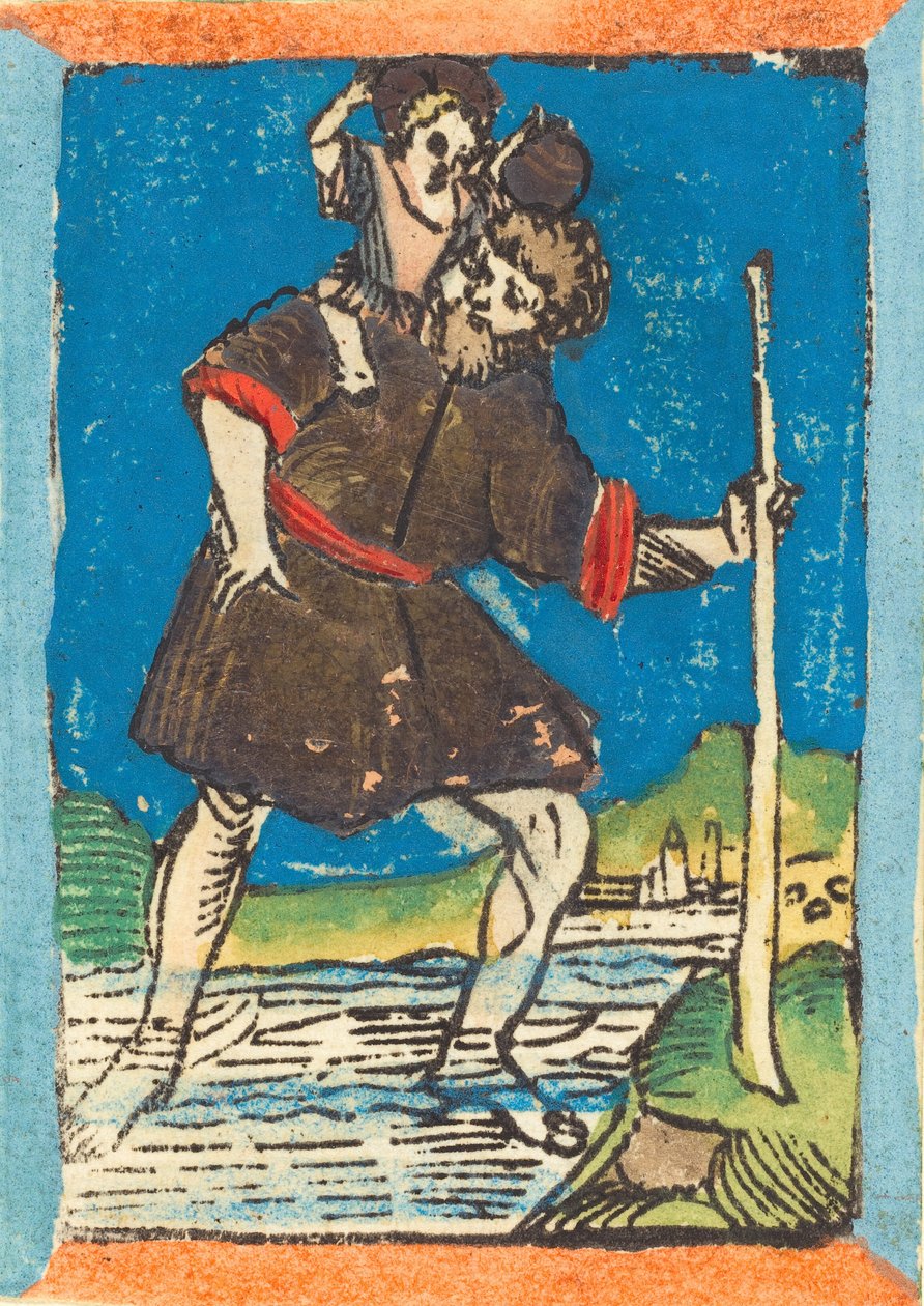Szent Kristóf, c. 1480. alkotó: Unbekannt
