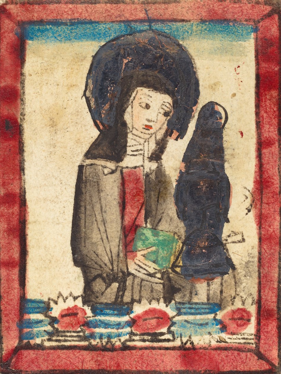 Assisi Szent Klára, 14501470. alkotó: Unbekannt