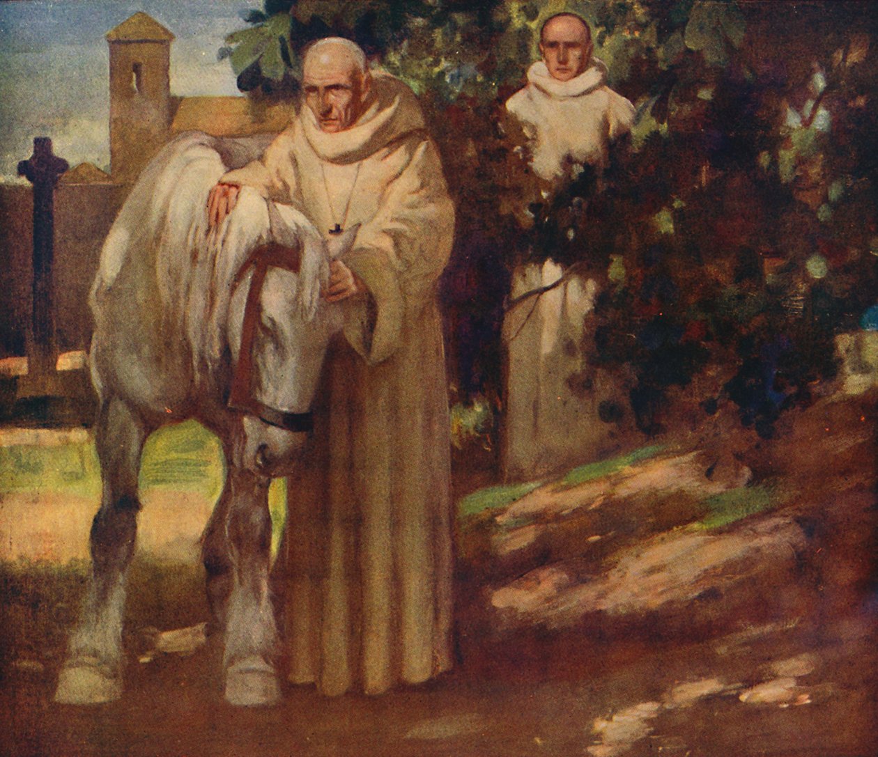 Szent Kolumba és a fehér ló, 1912 alkotó: Unbekannt