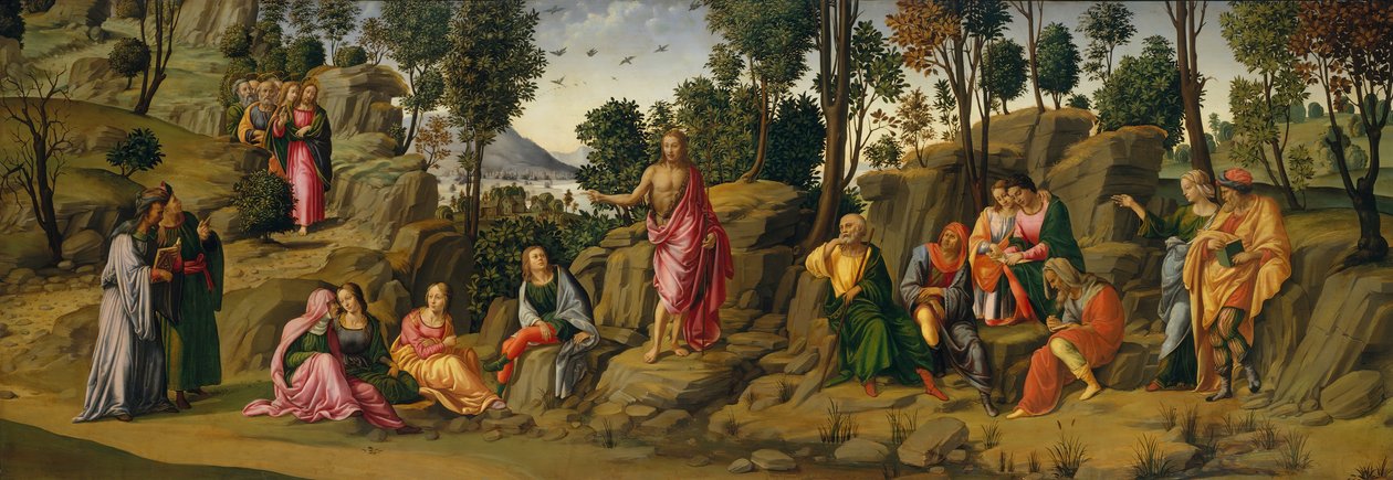 Tanúskodó Keresztelő Szent János, kb. 1506-7. alkotó: Unbekannt